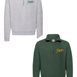 Gris/ Verde Cremallera